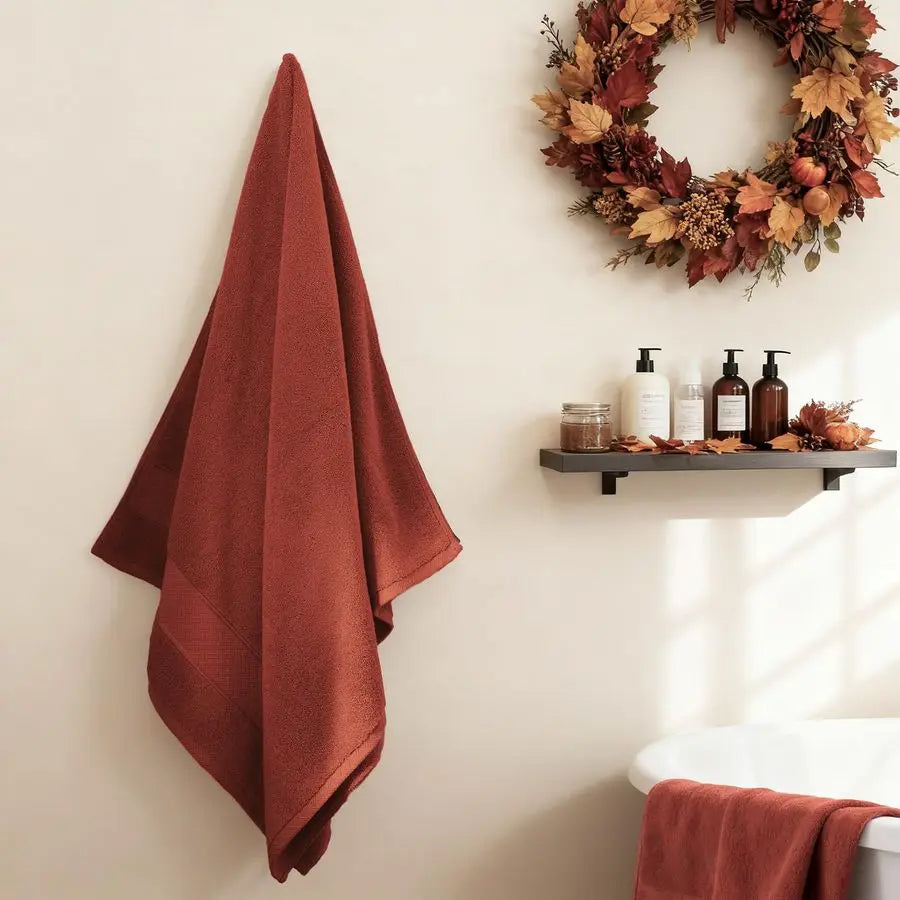 Turkish Cotton Bath Towel Set Luxury Hotel Quality