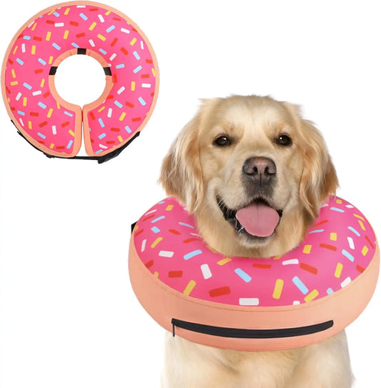 NONECN Inflatable Dog Cone Collar For Postoperative Recovery