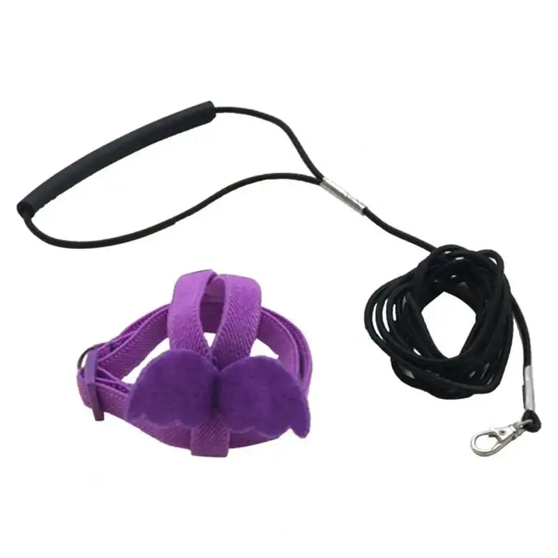 NONECN Parrot Harness and Leash Set Anti Bite Training Birds