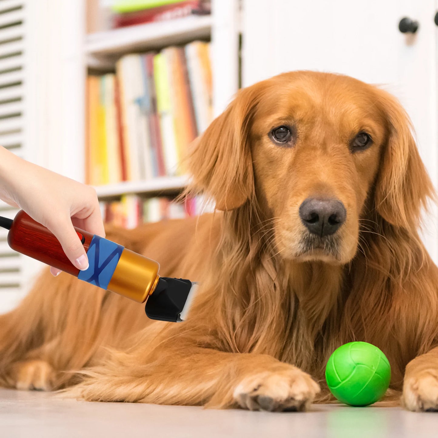Professional Electric Pet Hair Clipper Low Noise With Variable Speed