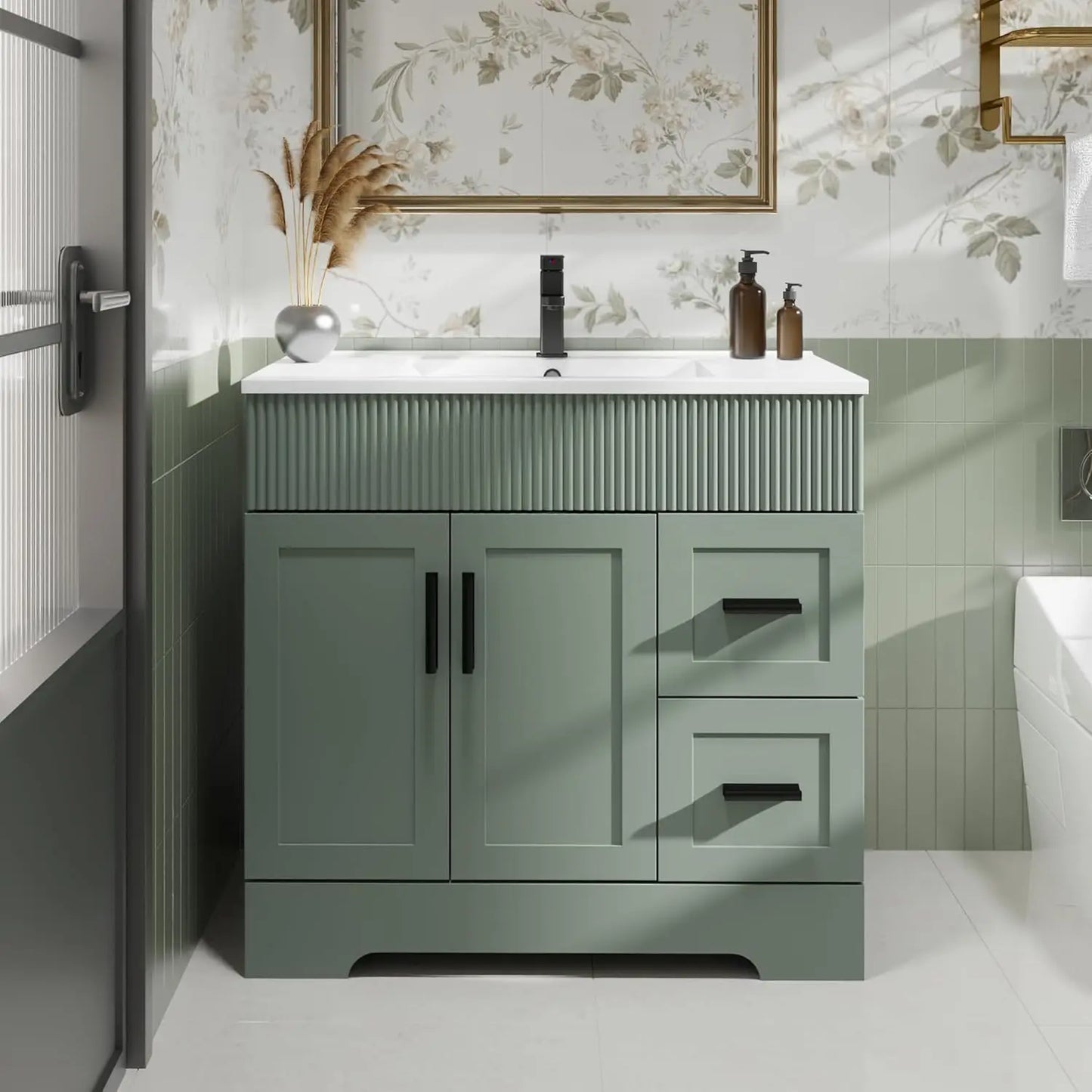 Guangbai Bathroom Vanity Sink Combo With Undermount