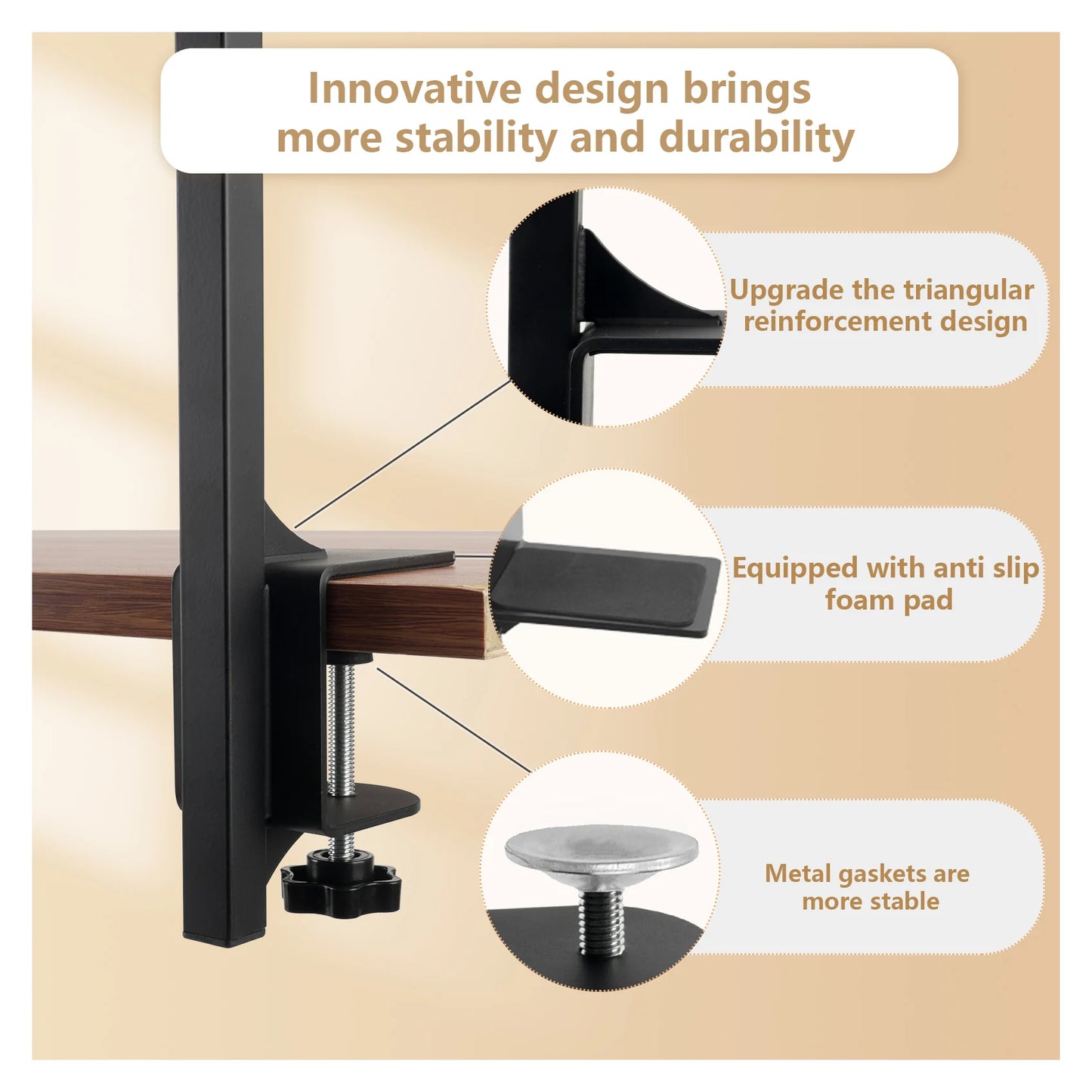 NONECN Adjustable Height Dog Grooming Arm With Haunch Holder