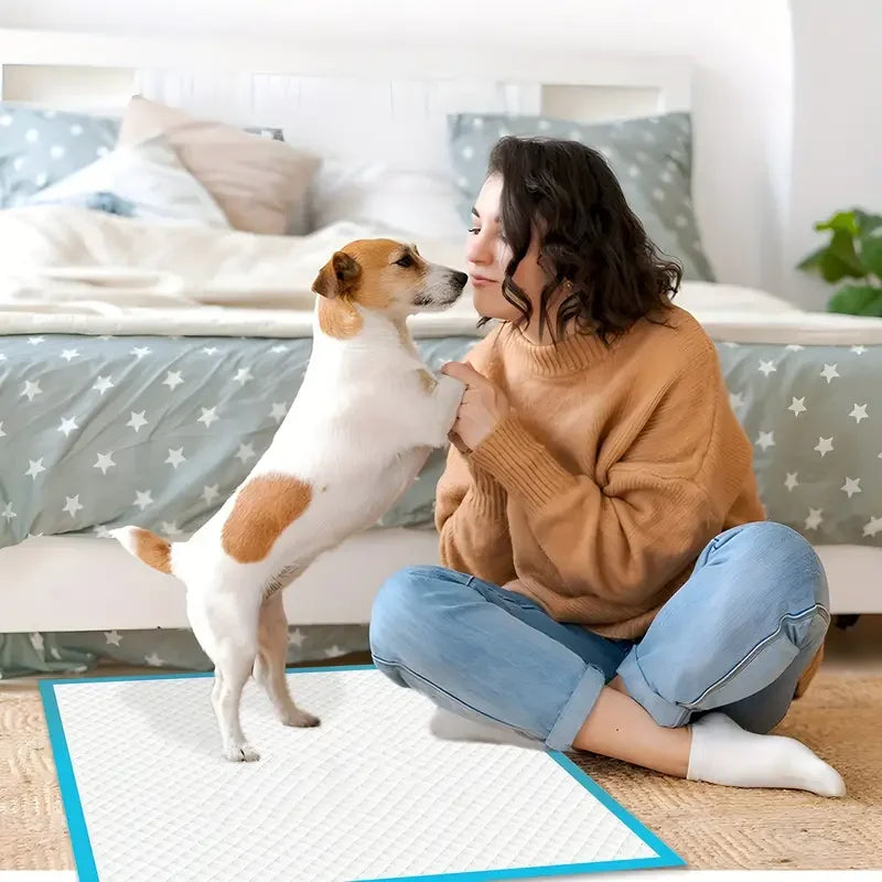 NONEDog Litter Premium Disposable Dog Pee Pads With Superior Absorption