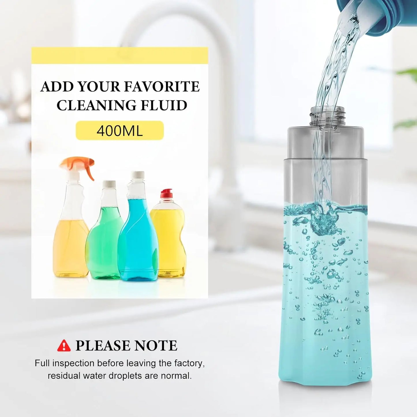 Spray Mop With Washable Pads And Refillable Bottle For Hardwood Floors