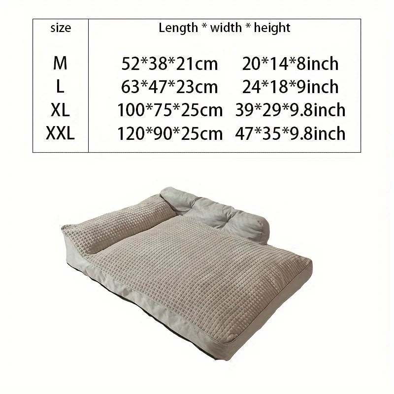 NONECN Cat Bed Non Slip Winter Warm Cushion For Pets