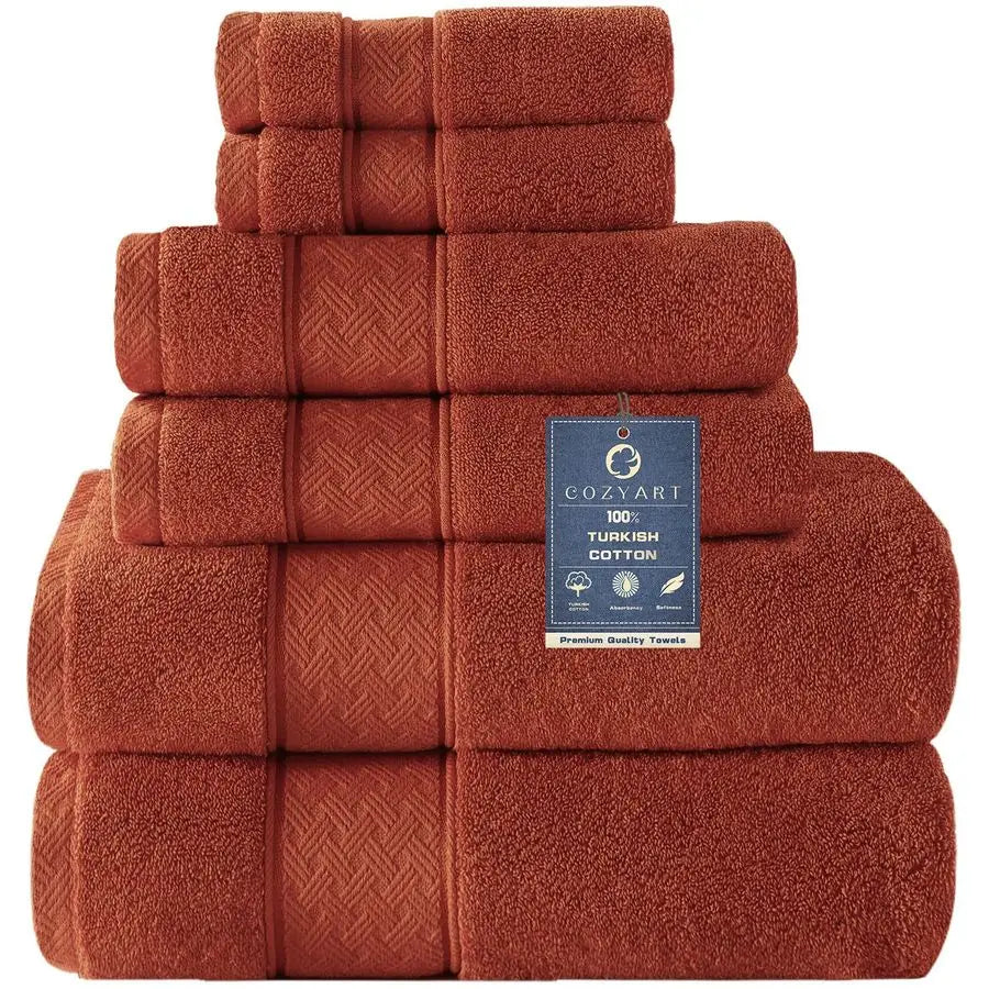 Turkish Cotton Bath Towel Set Luxury Hotel Quality