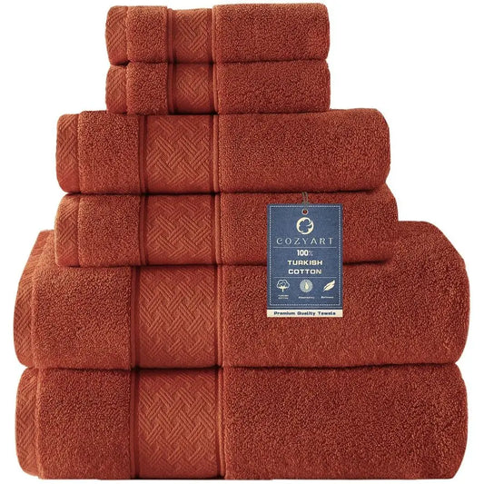 Turkish Cotton Bath Towel Set Luxury Hotel Quality
