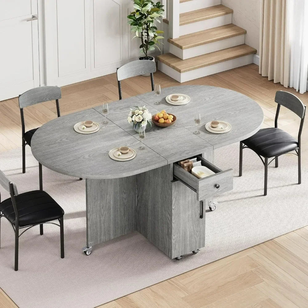 Compact 4-Person Folding Dining Set
