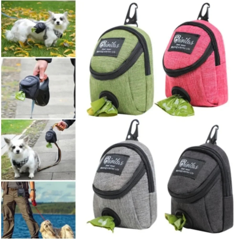 Moonbiffy Portable Dog Training Treat Bag Pouch For Walks