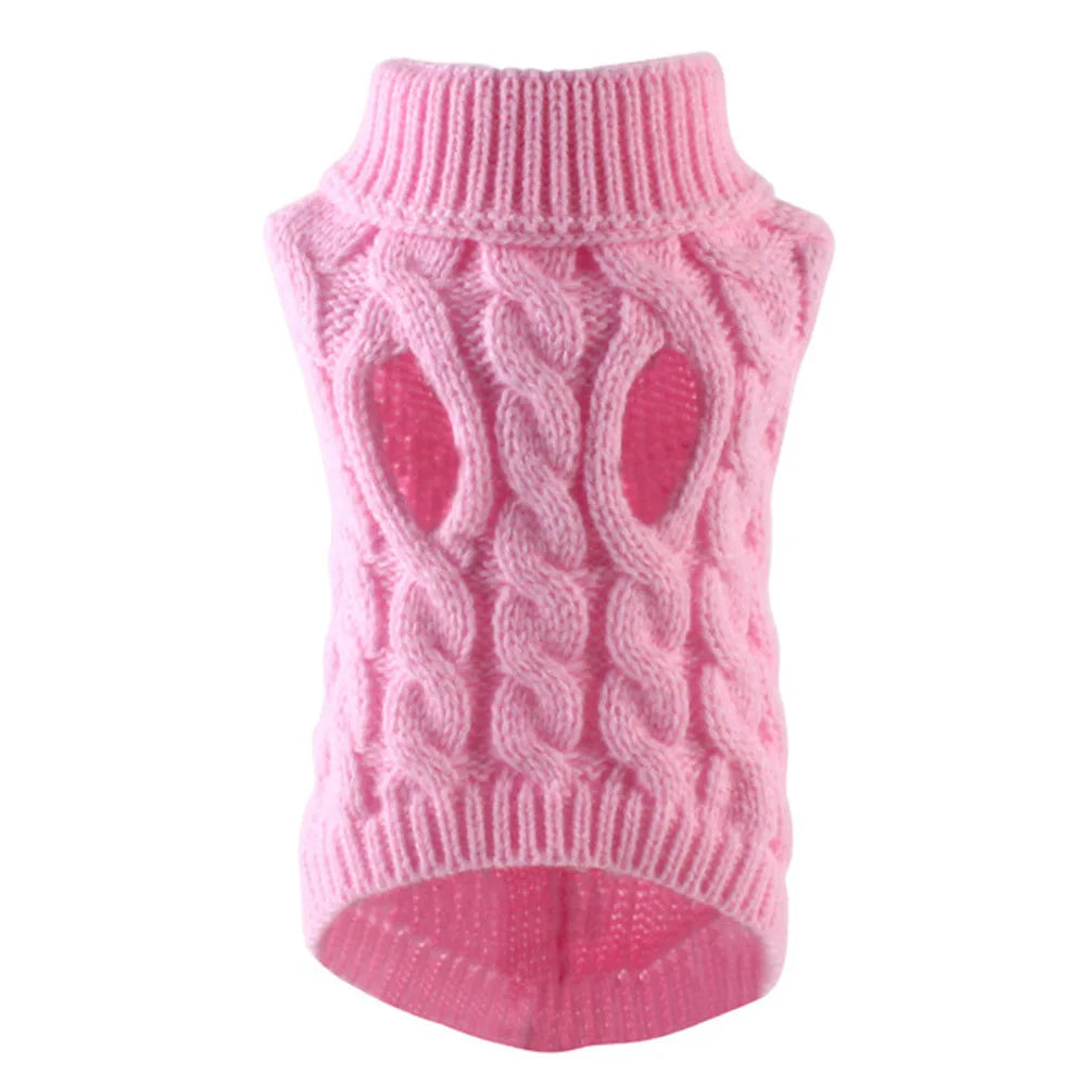 Dog Winter Sweater Knitwear For Pets Cozy Comfort