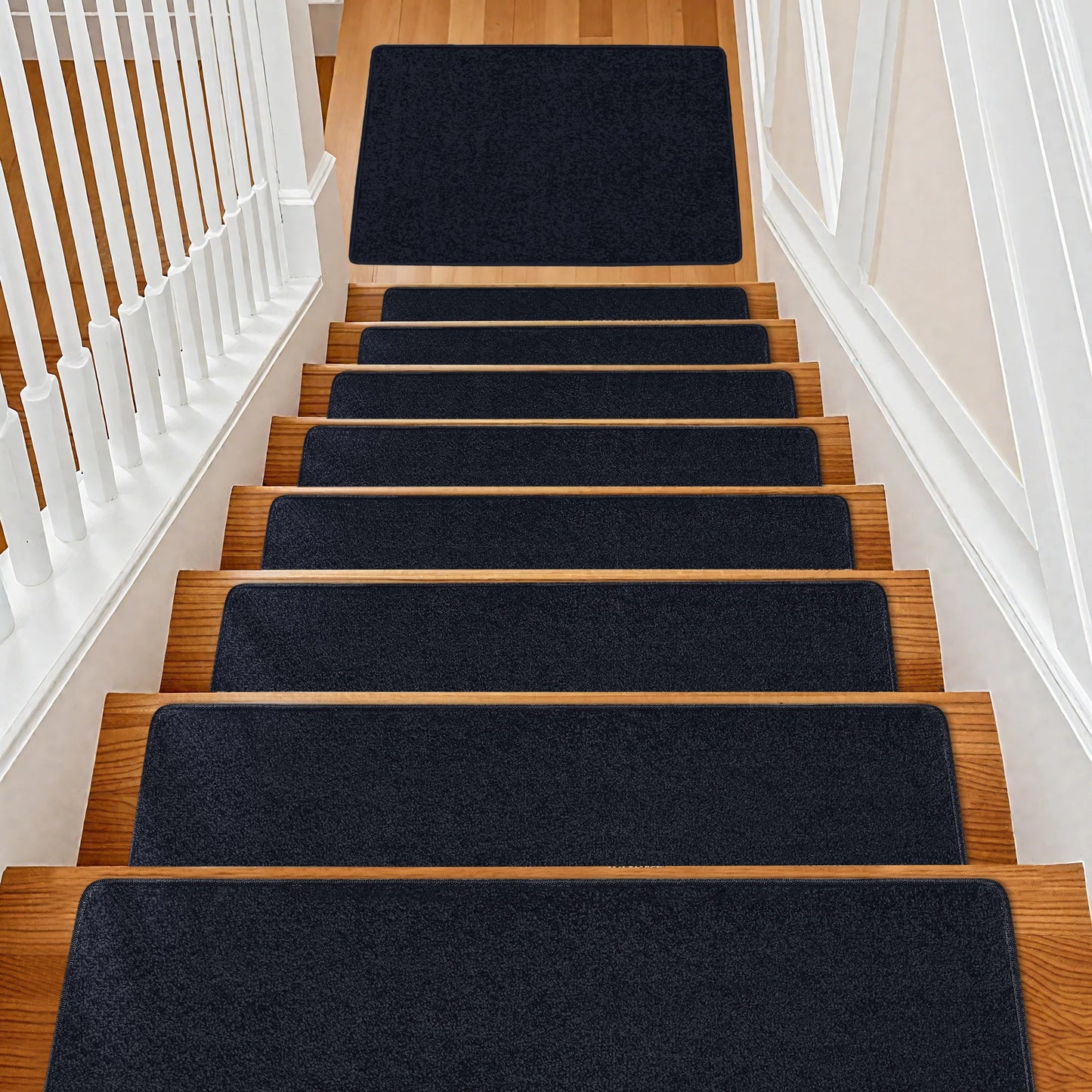 Non Slip Carpet Stair Treads Pet Friendly Indoor Protectors Washable